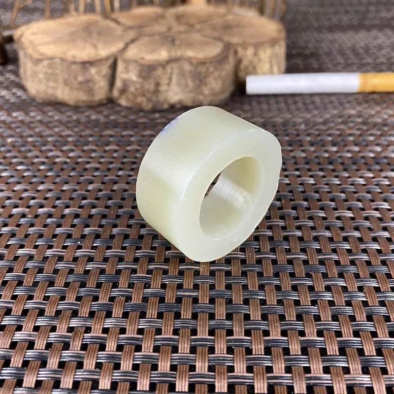 Natural Kunlun Jade Rough Nephrite Raw (28g,3.6X1.5cm)