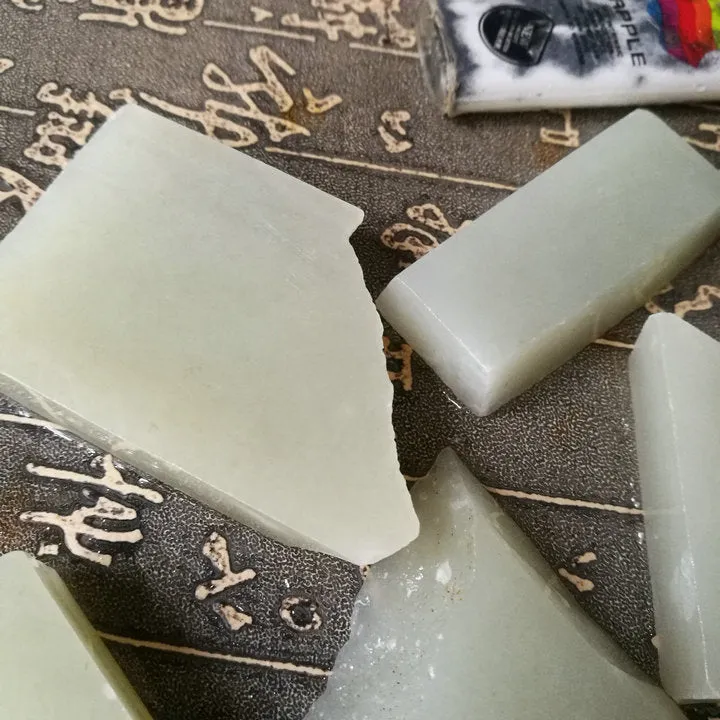 Natural Kunlun Jade Rough Nephrite Raw 299g