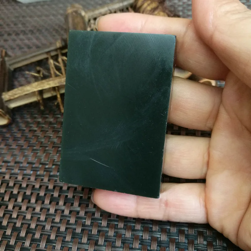 Natural Kunlun Jade Rough Nephrite Raw (6.2X4.2X1.1cm)