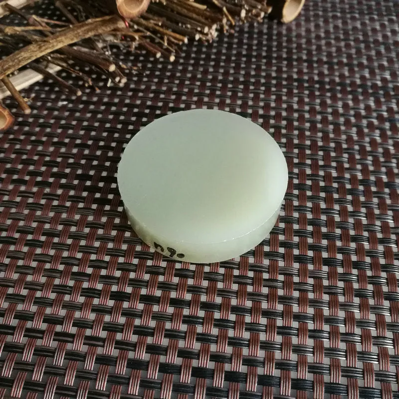 Natural Kunlun Jade Rough Nephrite Raw (65g,4.9X1.2cm)