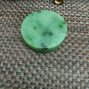 Natural Siberian Jade Rough Nephrite Raw (102g,5.2X1.5cm)