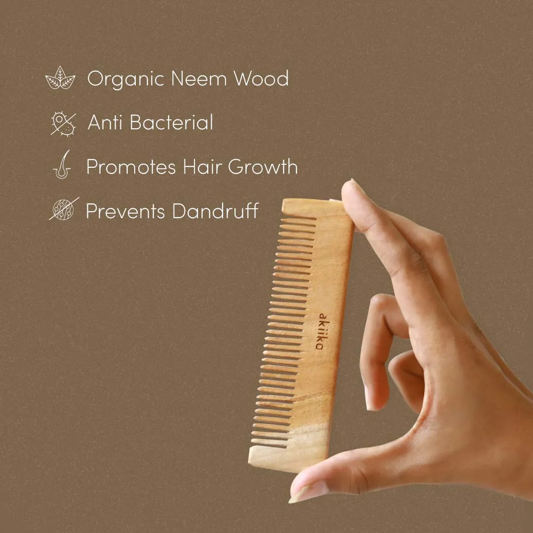 Neem Wood Comb (Pack of 3)