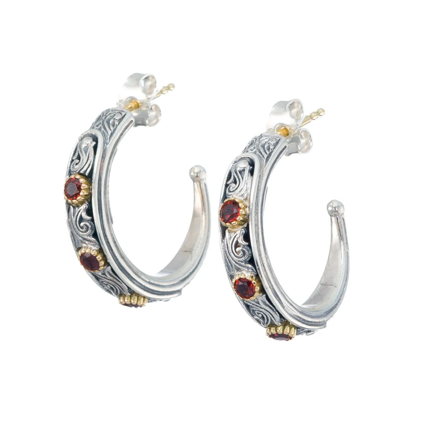 Nefeli Hoop Earrings