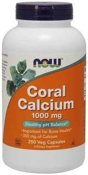 Now Foods Coral Calcium - 1000mg 250 VegCap