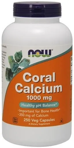 Now Foods Coral Calcium - 1000mg 250 VegCap