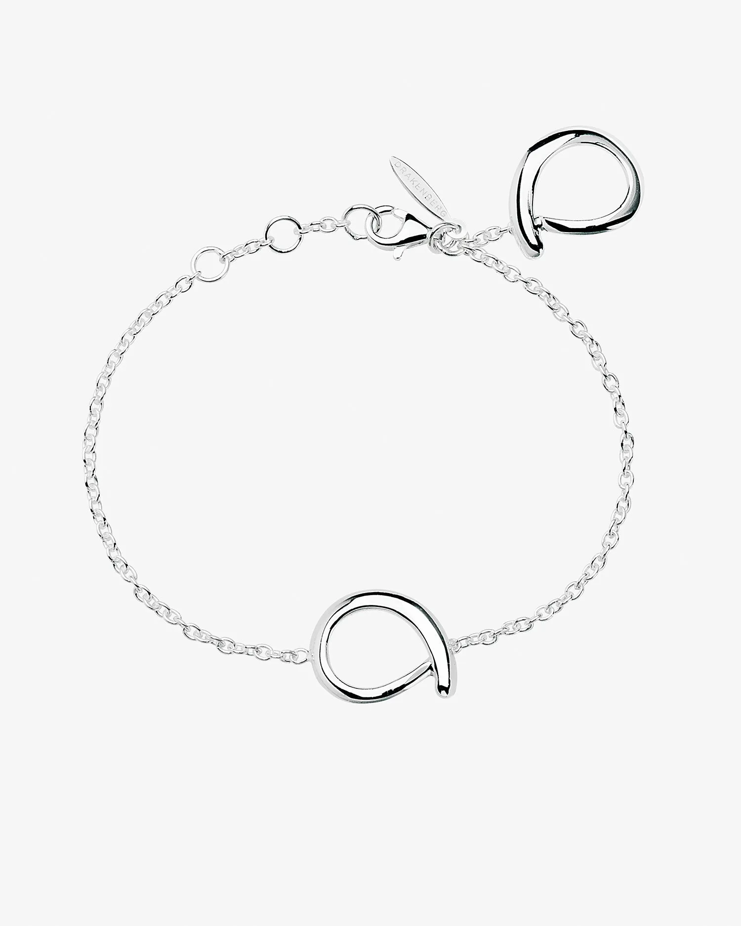 Ocean small single bracelet silver