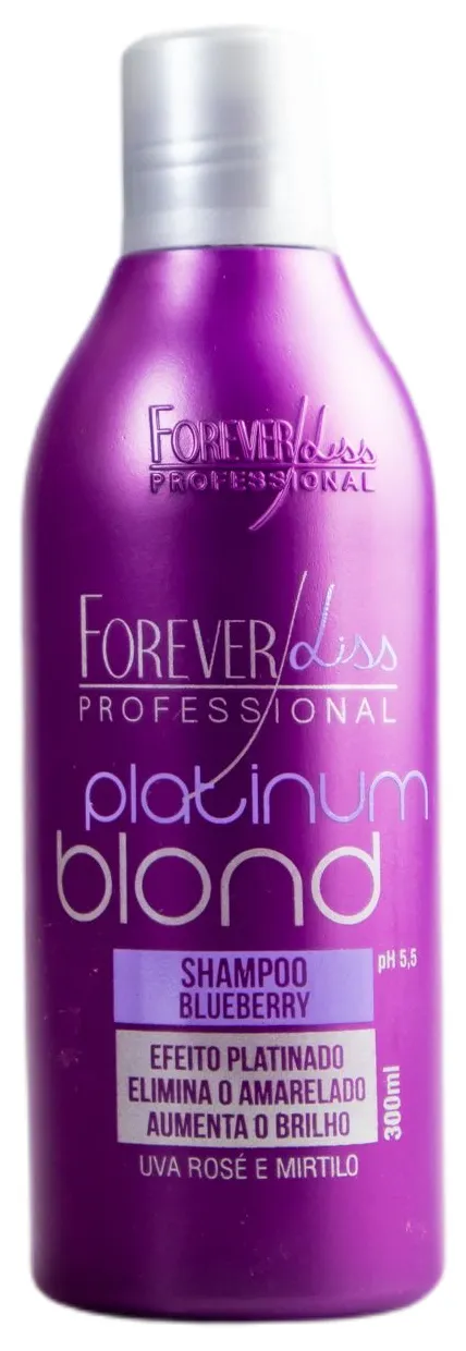 Platinum Blond Toning Hair shampoo 300ml - Forever Liss