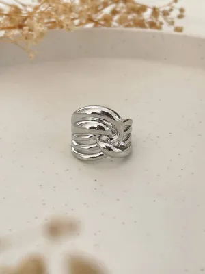 Silver Knot Ring