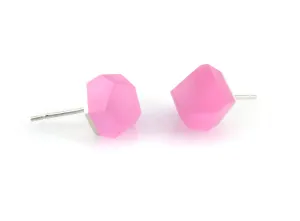 Small Baby Pink Crystal Stud