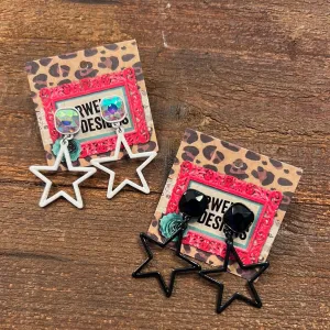 Star Drop Earrings