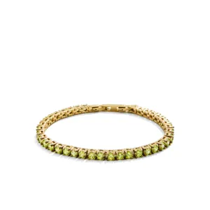 Sunrise Tennis Bracelet 4mm - Lime