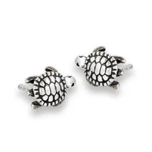 Turtle Silver Stud