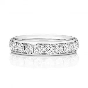 Wedding Band Platinum Diamond Eternity Ring WP257/I