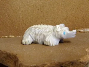 Zuni Carved Badger Fetish by Joanne Cheama